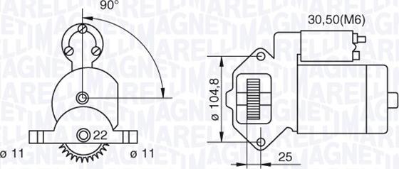 Magneti Marelli 063280032010 - Стартер unicars.by