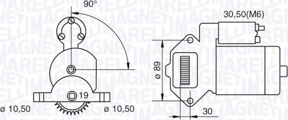 Magneti Marelli 063280022010 - Стартер unicars.by