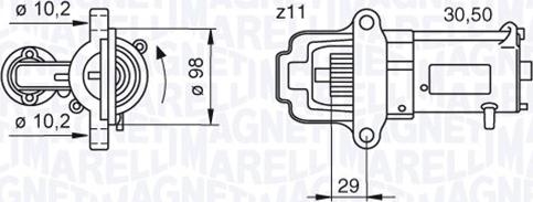 Magneti Marelli 063280027010 - Стартер unicars.by