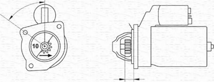 Magneti Marelli 063227487010 - Стартер unicars.by