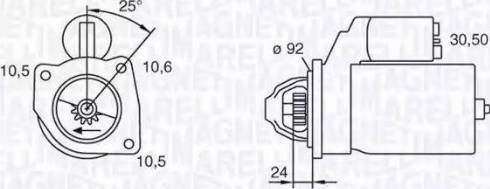 Magneti Marelli 063227501010 - Стартер unicars.by