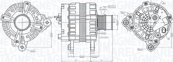 Magneti Marelli 063736298010 - Генератор unicars.by