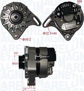 Magneti Marelli 063730851010 - Генератор unicars.by