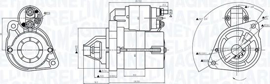 Magneti Marelli 063731508010 - Генератор unicars.by