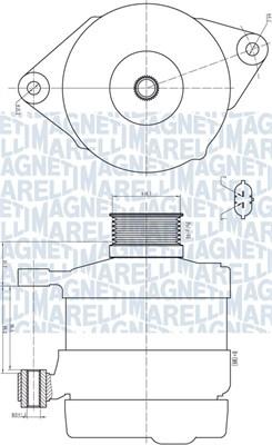 Magneti Marelli 063732192010 - Генератор unicars.by