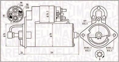 Magneti Marelli 063720984010 - Стартер unicars.by