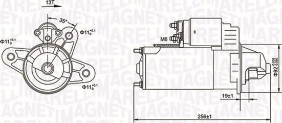 Magneti Marelli 063720977010 - Стартер unicars.by