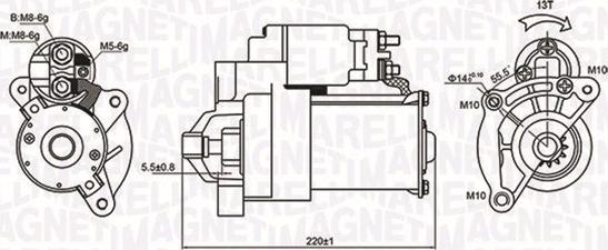 Magneti Marelli 063720594010 - Стартер unicars.by