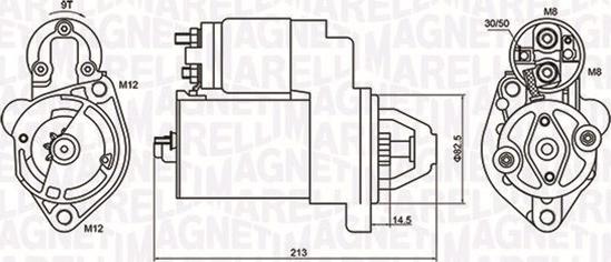 Magneti Marelli 063720612010 - Стартер unicars.by