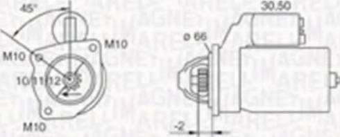 Magneti Marelli 063720007010 - Стартер unicars.by