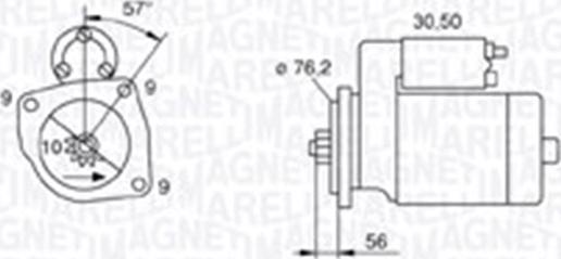 Magneti Marelli 063720801010 - Стартер unicars.by