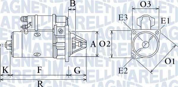 Magneti Marelli 063720325010 - Стартер unicars.by