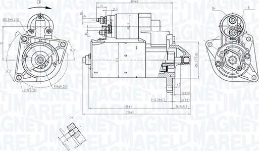 Magneti Marelli 063721447010 - Стартер unicars.by