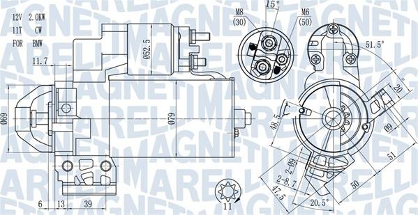 Magneti Marelli 063721466010 - Стартер unicars.by