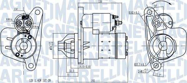 Magneti Marelli 063721418010 - Стартер unicars.by