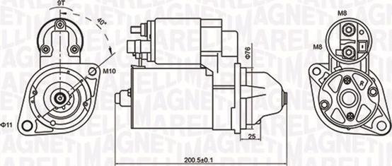 Magneti Marelli 063721412010 - Стартер unicars.by