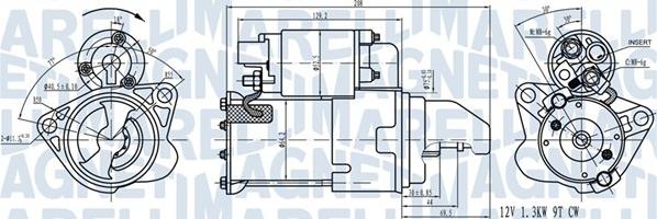 Magneti Marelli 063721543010 - Стартер unicars.by