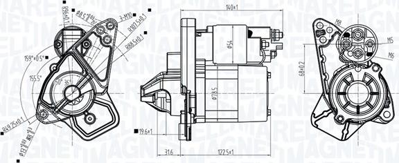 Magneti Marelli 063721582010 - Стартер unicars.by