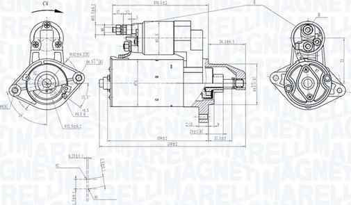 Magneti Marelli 063721535010 - Стартер unicars.by