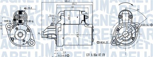 Magneti Marelli 063721311010 - Стартер unicars.by