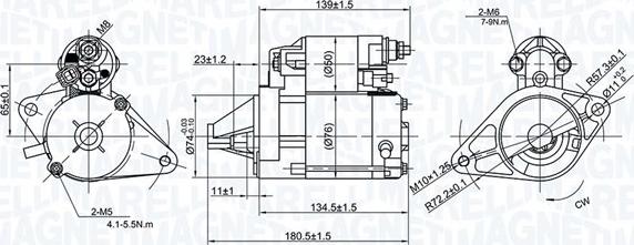 Magneti Marelli 063721299010 - Стартер unicars.by