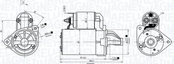 Magneti Marelli 063721718010 - Стартер unicars.by