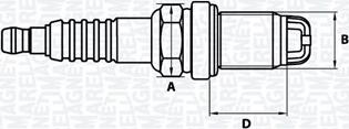 Magneti Marelli 062000783304 - Свеча зажигания unicars.by