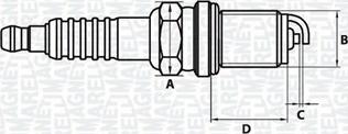 Magneti Marelli 062000775304 - Свеча зажигания unicars.by