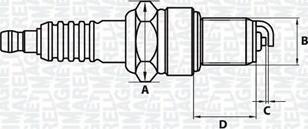 Magneti Marelli 062000771304 - Свеча зажигания unicars.by