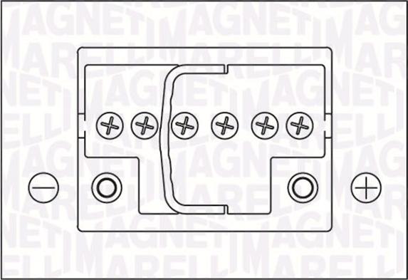 Magneti Marelli 067300490005 - Стартерная аккумуляторная батарея, АКБ unicars.by