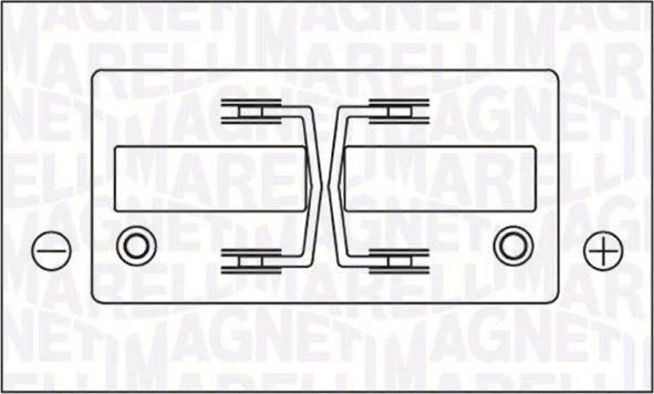 Magneti Marelli 067300540005 - Стартерная аккумуляторная батарея, АКБ unicars.by