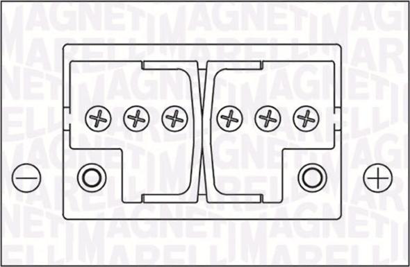 Magneti Marelli 067300500005 - Стартерная аккумуляторная батарея, АКБ unicars.by