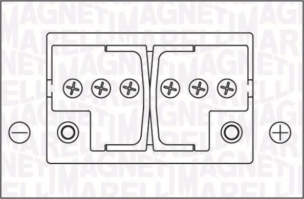 Magneti Marelli 067300310005 - Стартерная аккумуляторная батарея, АКБ unicars.by