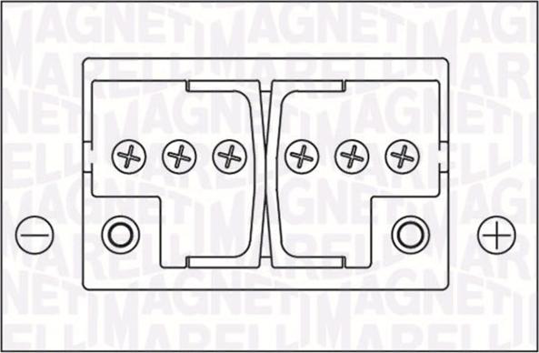 Magneti Marelli 067300290005 - Стартерная аккумуляторная батарея, АКБ unicars.by