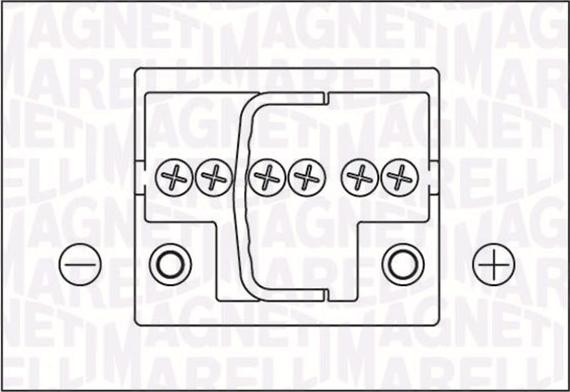 Magneti Marelli 067300210005 - Стартерная аккумуляторная батарея, АКБ unicars.by