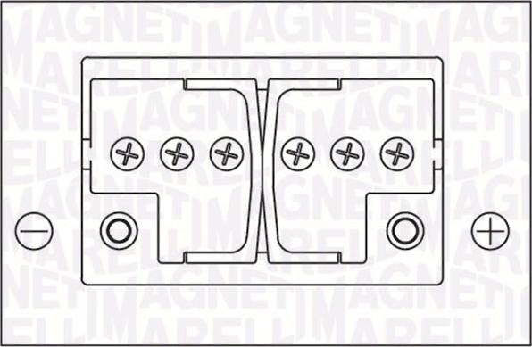 Magneti Marelli 067300280005 - Стартерная аккумуляторная батарея, АКБ unicars.by