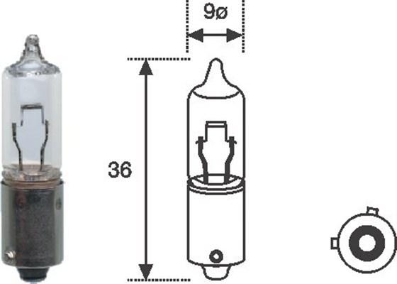 Magneti Marelli 009600670000 - Лампа накаливания, фонарь указателя поворота unicars.by