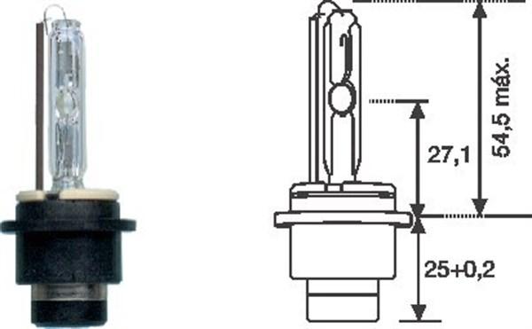 Magneti Marelli 002541100000 - Лампа накаливания, фара дальнего света unicars.by