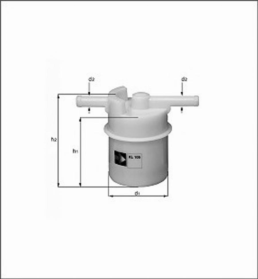 Magneti Marelli 154096316640 - Топливный фильтр unicars.by