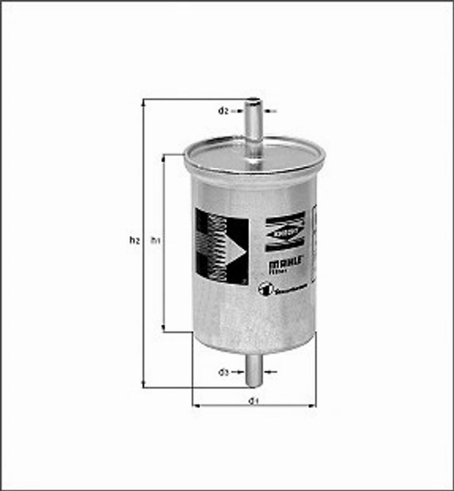 Magneti Marelli 154084849740 - Топливный фильтр unicars.by