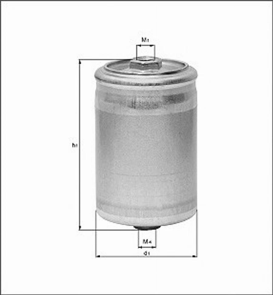 Magneti Marelli 154086748710 - Топливный фильтр unicars.by