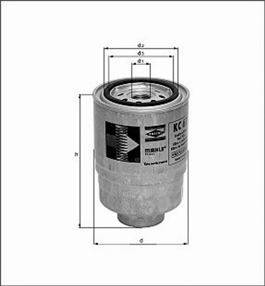 Magneti Marelli 154087161280 - Топливный фильтр unicars.by