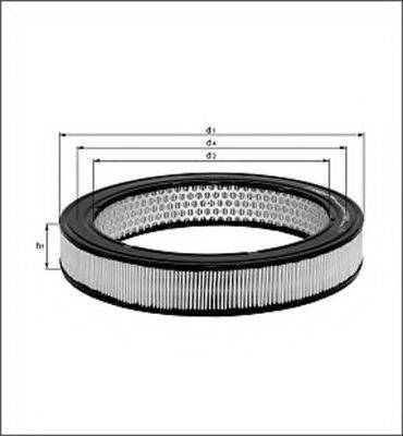 Magneti Marelli 154077194380 - Воздушный фильтр, двигатель unicars.by