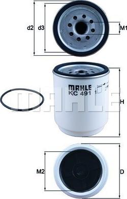 Magneti Marelli 154072344232 - Топливный фильтр unicars.by