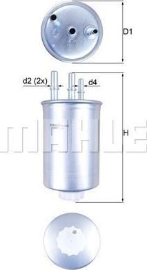 Magneti Marelli 154703494740 - Топливный фильтр unicars.by