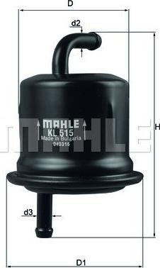 Magneti Marelli 154703504220 - Топливный фильтр unicars.by