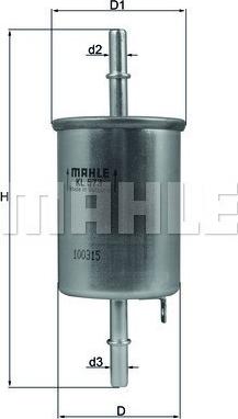 Magneti Marelli 154703575330 - Топливный фильтр unicars.by