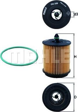 Magneti Marelli 154703633840 - Масляный фильтр unicars.by