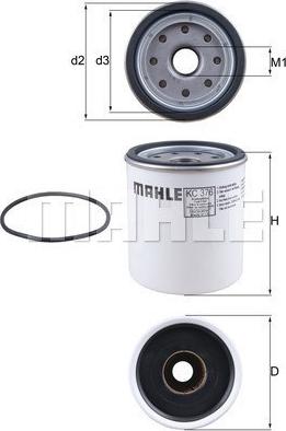 Magneti Marelli 154703853600 - Топливный фильтр unicars.by