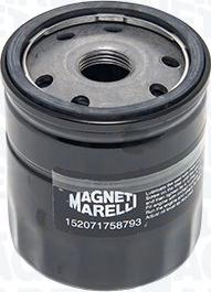 Magneti Marelli 152071758793 - Масляный фильтр unicars.by